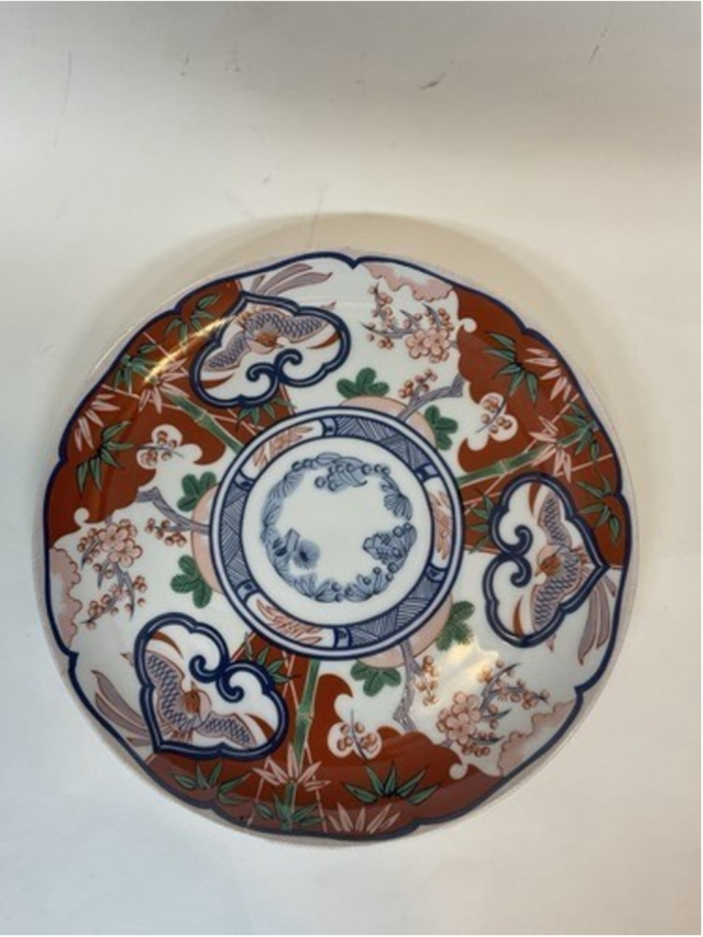 NWOT Heirloom by Georges‎ Briard Fine China Asian Oriental Dinner Plates 10.25"